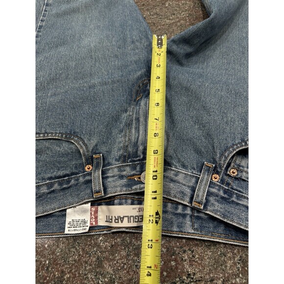 Vintage Levis 505 Jeans Mens 30x30 Made USA Regular Fit Straight Leg 90s Denim - Picture 9 of 14